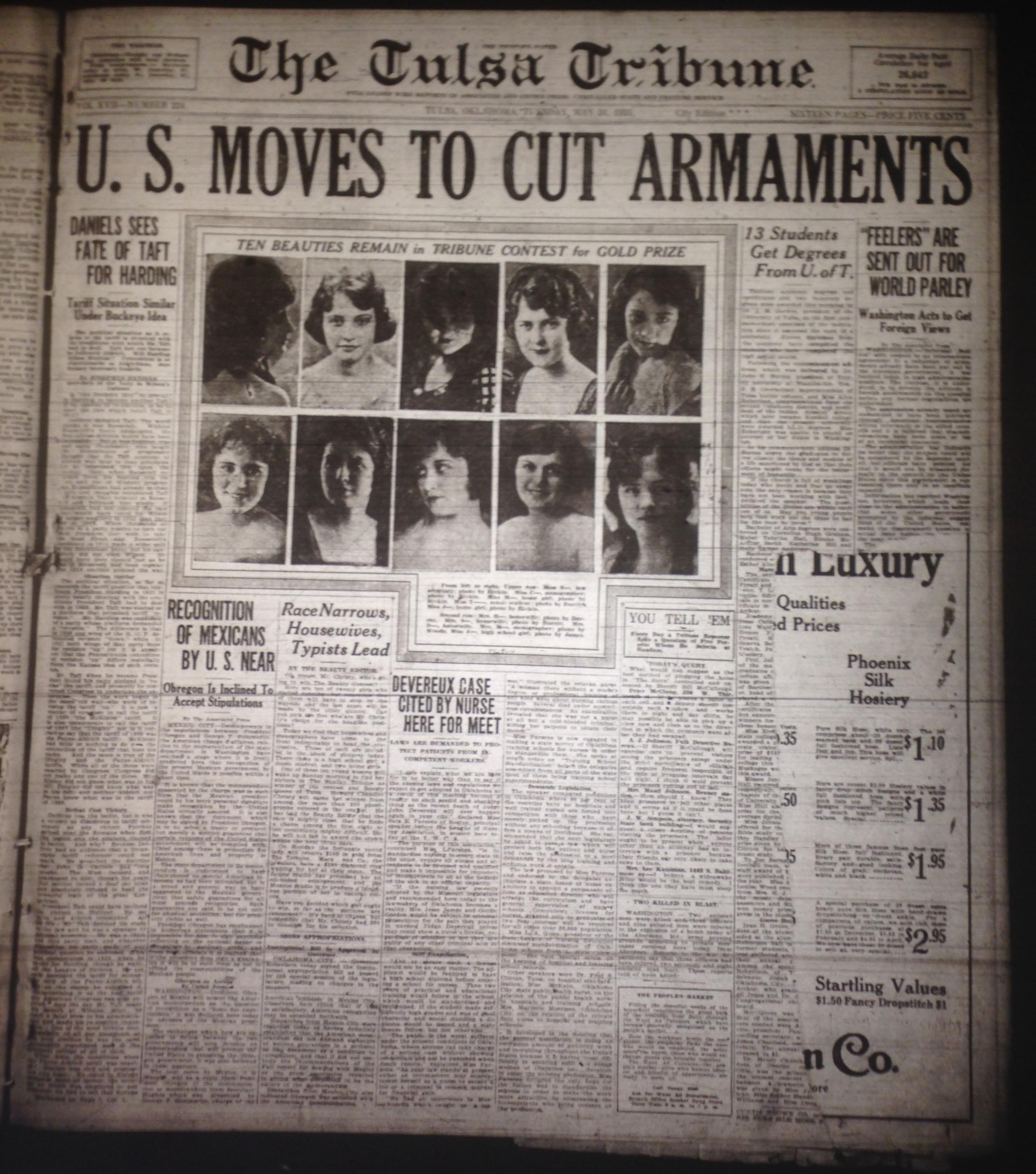 Tulsa Tribune, May 31, a look at the information. | The Tulsa Race Massacre